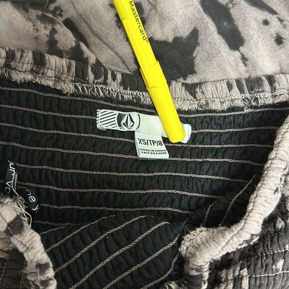 Volcom Strapless Women's Tie-Dyed Brown/Tan Dress Sz XS - Picture 9 of 9